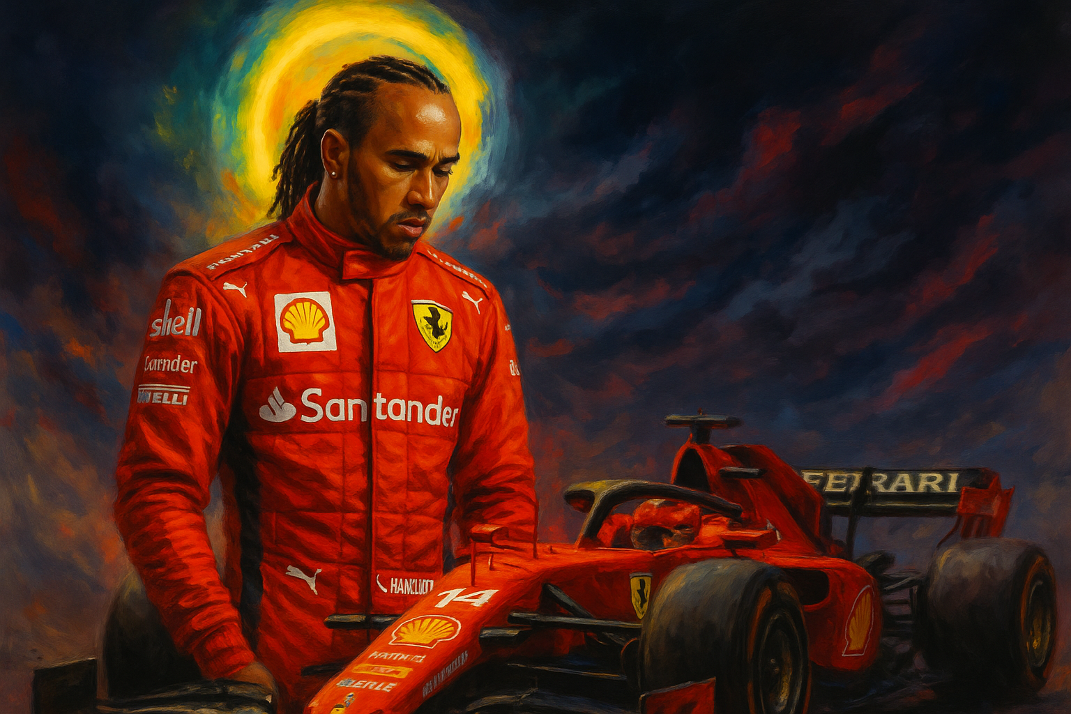 Hamilton và Ferrari